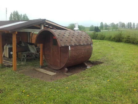 Pārvietojamā koka pirts